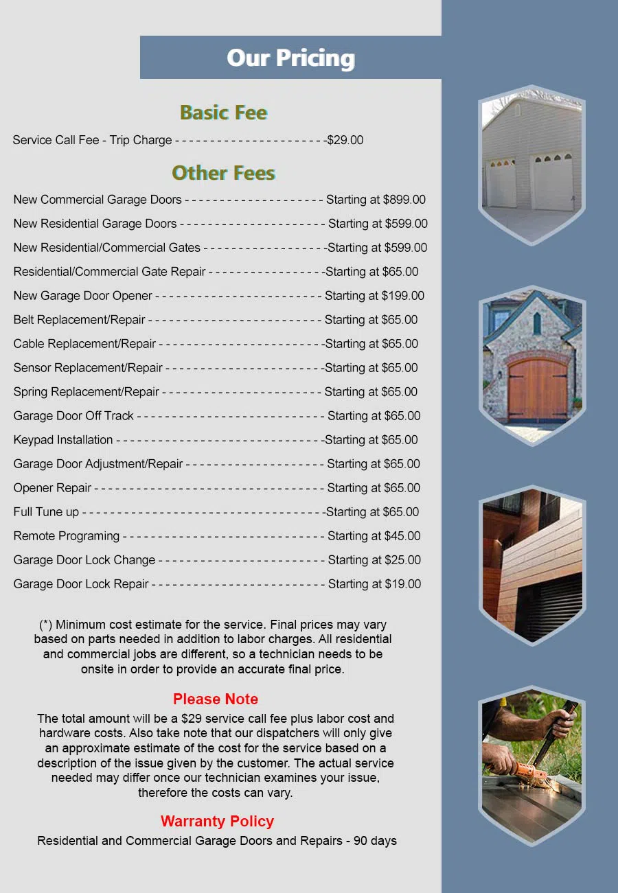 HighTech Garage Door Chicago, IL 773-790-4311